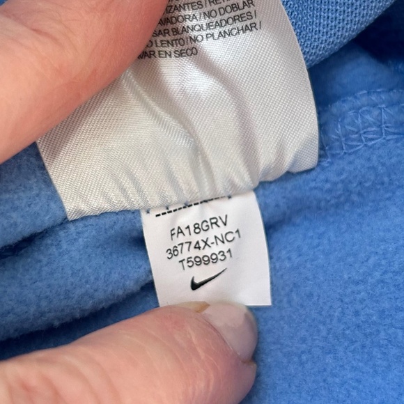 Nike Carolina zip hooded jacket men's L - Picture 12 of 13